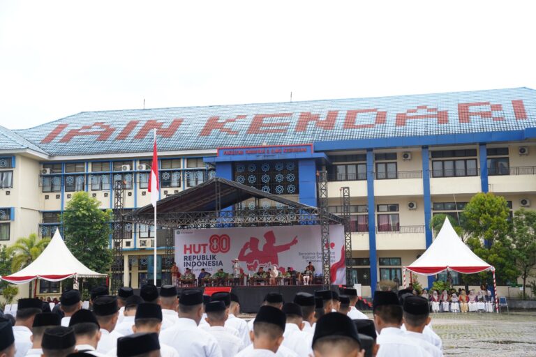 Khidmat HUT ke-80 RI, FUAD IAIN Kendari Ikut Teguhkan Semangat Kemerdekaan
