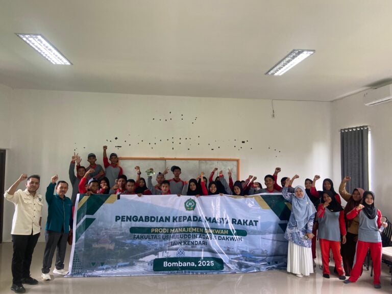 Prodi Manajemen Dakwah IAIN Kendari Gencarkan Sosialisasi dan Penguatan Dakwah di MAN 1 Bombana