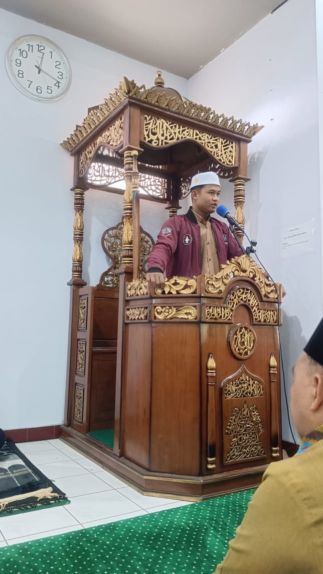 Implementasi RTM, Mahasiswa Manajemen Dakwah IAIN Kendari Isi Kultum Inspiratif tentang Kemuliaan Ramadhan