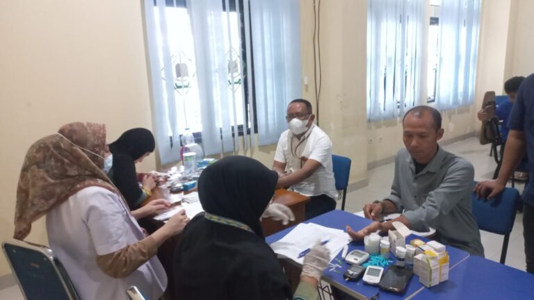 Fakultas Ushuluddin, Adab dan Dakwah Gelar Pemeriksaan Kesehatan Gratis bagi ASN dan Mahasiswa