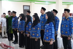 Tenaga Kependidikan FUAD Turut Dilantik dalam Pengambilan Sumpah Jabatan Fungsional IAIN Kendari
